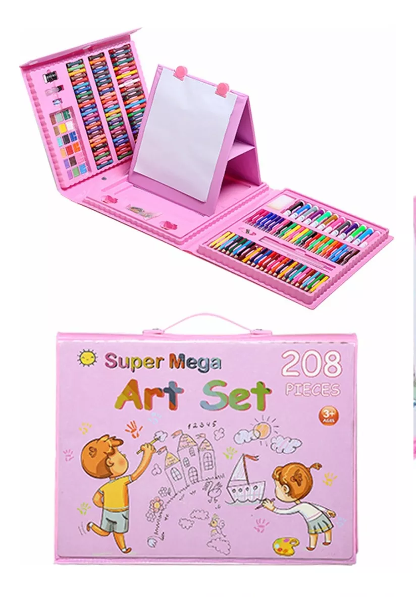 Set De Arte Maleta Para Niños 208 Piezas